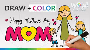 A happy mother's day image is a fantastic way to greet your mom and show her your care. Mothers Day Mother Day Drawing Ideas For Kids Mother S Day Card For Kids Mother S Day Special Youtube