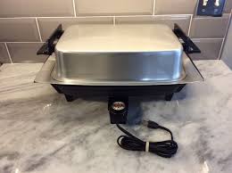 Lektro Maid Miracle Maid Electric Skillet West Bend Usa Cat No 13669 Very Nice Lektromaidbywestbend Healthy Cookware Electric Skillets West Bend