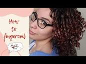 How to Finger Coil Curly Hair - YouTube