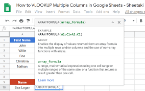 Get it from the google store today and start splitting cells in google sheets in a couple of clicks. 3 Ways To Vlookup Multiple Columns In Google Sheets 2020