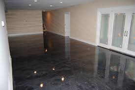 So far, he's found two products that would seem to work: Concrete Flooring And Organization Systems For Garage And Closets