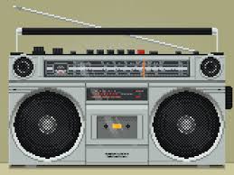 Walter Newton My Dad S Radio Pixel Art Radio Pixel