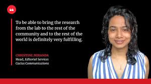 Cactus communications is a leading provider of scientific communication services to more than 158,000 clients across 164+ countries. Sunjeetha Balu Associate Editor Medicine Cactus Communications Linkedin