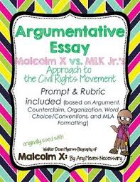 Less than a year later, malcolm king and malcolm clashed over the best tactics to end racial discrimination and prejudice. Argumentative Research Paper Malcolm X Vs Mlk In Civil Rights Movement Civil Rights Movement Civil Rights Malcolm X