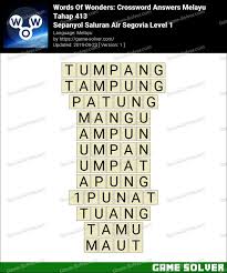 Check spelling or type a new query. Words Of Wonders Sepanyol Saluran Air Segovia Level 1 Answers Game Solver