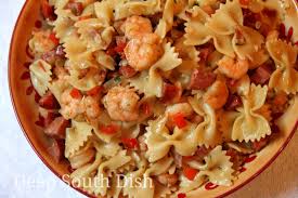 Deep South Dish Cajun Shrimp And Pasta Skillet