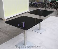 A wide variety of coffee shop tables and chairs options are available to you, such as appearance, specific use. Black Cafe Table For Coffee Shop Acrylic Solid Surface Tables From China Stonecontact Com