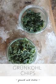 Rohkost Grunkohl Chips Deine Ernaehrung De Grunkohl Chips Rohkost Chips Rezept