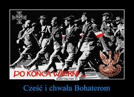 Cześć i chwała bohaterom powstania warszawskiego życzenia komendanta głównego policji z okazji święta policji charytatywne zawody strzeleckie dla podopiecznych fundacji Czesc I Chwala Bohaterom Demotywatory Pl