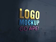 3d Glass Window Logo Mockup Free Logo Mockup Logo Mockup Free Logo Mockup Psd