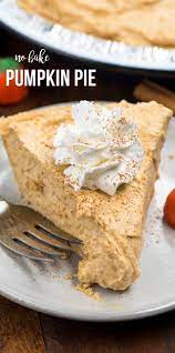 No Bake Pumpkin Pie Crazy For Crust Recipe Pumpkin Pie Recipe Easy Easy Pie Recipes Pumpkin Cream Pie