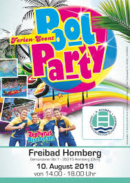 Pool Party Freibad Homberg Ohm 10 Stadt Homberg Ohm Facebook