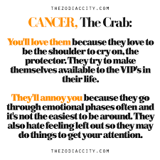 Those born under this horoscope sign are 'roots' kinds of people, and take great pleasure in the comforts of home. Thezodiaccity Best Zodiac Facts Since 2011 Cancer The Crab Why You Ll Love Them Why