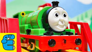 Plarail Thomas Fish jump out! Vicarstown Bridge [English Subs]