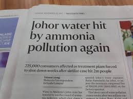 Bauxite mining has become a controversial political issue in malaysia. Another Water Contamination Twin Galaxy Johor Bahru Facebook