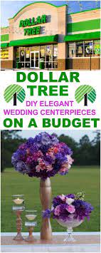 Diy Dollar Tree Inspired Elegant Wedding Centerpieces On A Budget Wedding Ideas On Dollar Tree Wedding Elegant Wedding Centerpiece Purple Wedding Centerpieces
