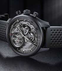 Timezone Industry News N E W M O D E L Zenith El Primero Tourbillon Skeleton Intense Black