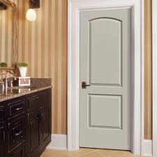 Jeld Wen 30 In X 80 In Continental Primed Right Hand Smooth Molded Composite Mdf Single Prehung Interior Door Thdjw137000601 The Home Depot Doors Interior Prehung Interior Doors Jeld Wen Interior Doors