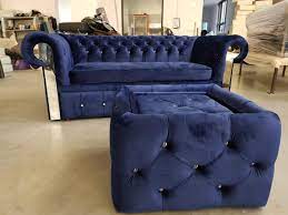 This is a special order item and if prefer a different color upholstery please contact us. Swarovski Chesterfield Sofa Cancelled Order In Bl2 Bolton Fur 3 299 00 Zum Verkauf Shpock At