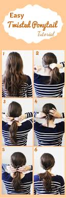 Then try twist hairstyles—they're much easier to create than intricate braids and have the same we put together some really cute twist hairstyles that you would want to steal. Easy Twisted Ponytail Tutorial Learn Befunky
