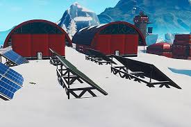 Where To Visit A Solar Array In The Snow Fortnite Challenge Location Fortnite Best Gaming Wallpapers Epic Games Fortnite