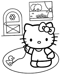 Coloringpagesonly.com is the place to provide the best hello kitty coloring pages for kids today as you know, hello kitty coloring pages and coloring books are the most popular field at this time. Free Printable Hello Kitty Coloring Pages For Kids