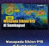 Badan Meteorologi, Klimatologi, dan Geofisika (BMKG) kembali mengeluarkan  peringatan tegas terkait perkembangan bibit siklon tropis 91S yang mulai  terbentuk di Samudera Hindia, di sebelah barat ...