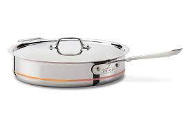 All Clad Copper Core Saute Pan 5 Quart Cutlery And More