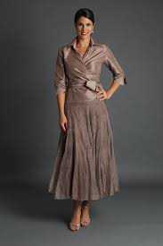 Bohemian Skirt Coffee Mother Of Groom Dresses Bride Clothes Mother Of The Bride Outfit