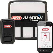 Genie Aladdin Connect Garage Door Controller Black 39142r Best Buy In 2021 Garage Door Controller Smart Garage Door Opener Garage Doors