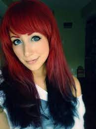 Red And Black Hair Color Style Cute Scene Emo Awesome Taylor Swift Video Http Vitalviralpro Com M Black Hair Ombre Red Ombre Hair Hair Color Trends