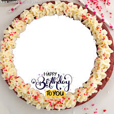 Generate birthday cake images with name. Happy Birthday Cake With Name And Photo Free Edit