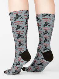 Gripit Ripit Socks Motorx Silhouette Taiche Dirtbike Motocross Enduro Moto Stroke Motorcycle Yamaha Hon Bike Racers Bike Mens Accessories Fashion
