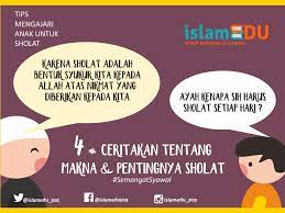 Syarif baraja pentingnya sholat sunnah. Islamedu Twitterissa Tips Mengajari Anak Untuk Sholat 4 Ceritakan Tentang Makna Pentingnya Sholat Semangatsyawal