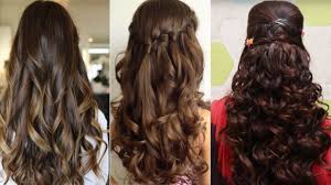 Easy Hairstyles For Curly Hair Cute Hairstyles For Curly Hair Every Long Thick Curly Hair Curly Hair Styles Cute Simple Hairstyles