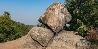 Later, vast seas engulfed the region. Balancing Rocks Of Pakozd Geotope Outdooractive Com