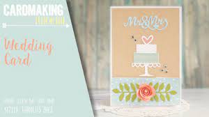 I love the instant gratification and sense of accomplishment i get when creating a card. How To Make A Wedding Card Or Invitation Sizzix Big Shot Wedding Cards Sizzix Big Shot Making Wedding Invitations