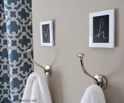 Horrid To Heavenly Master Bathroom Reveal Bathroom Towel Hooks Bath Towel Hooks Bathroom Makeover