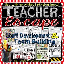 Teacher Staff Escape Lock Box In 2021 Professional Development For Teachers Teacher Staff Development Teacher Team Building Activities
