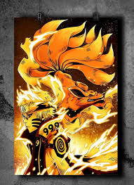 Amazing Artwork Of Naruto And Kurama Naruto Uzumaki Anime Naruto Naruto
