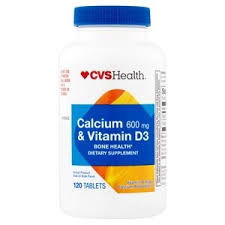 Adequate calcium and vitamin d, throughout life as part of a healthful diet, are essential to reduce the risk of osteoporosis. Cvs Health Calcium Vitamin D3 Tablets 600mg 120ct Cvs Pharmacy
