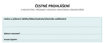 Forma by měla vycházet ze vzoru formuláře, který zveřejnila vláda na webu. Msmt Soubor Hygienickych Pokynu Pro Ms Zs A Ss Aneb Dalsi Informacni Debakl Ministra Skolstvi Pedagogicke Info