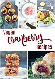 Our vegetarian recipes are dietitian approved and tested by experts. Vegan Cranberry Recipes Holiday Spabettie