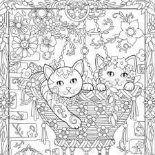 We have many cat coloring pages, but we needed more kittens! Amazon Com Adult Coloring Creative Kittens Coloring Book Creative Haven Coloring Books 0800759812677 Sarnat Marjorie Books