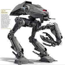 First Order Urban Assault Triped Transport Ua Tt Star Wars Vehicles Star Wars Ships Star Wars Rpg