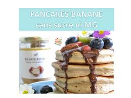 Epingle Par Amandine Andrd Sur A Table Recette Pancakes Pancakes A La Banane Dessert Peu Calorique