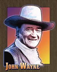 John Wayne #3 Greeting Card by Greg Joens