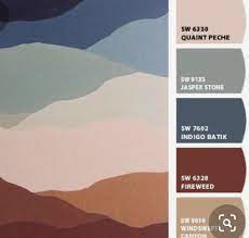The shingles offer a bounty of color and the palette is warm and welcoming; Beige Puzzle Instagram Template Set Color Palette Design Color Palette Colour Pallete