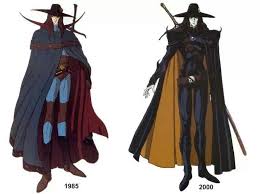 Vampire Hunter D 1985 And 2000 Costume Designs Vampire Hunter D Vampire Hunter Vampire