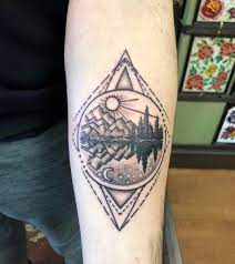 Shoulder tattoo tattoo tattoo design tattoos tatts. My Day And Night Tattoo By Jeremy Barnes Eulogy Canton Ohio Tattoos